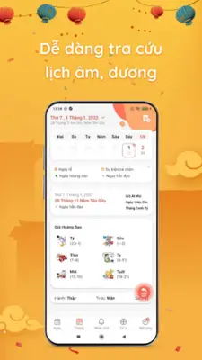 Lịch Như Ý android App screenshot 3