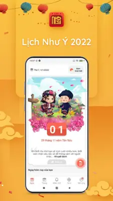 Lịch Như Ý android App screenshot 4